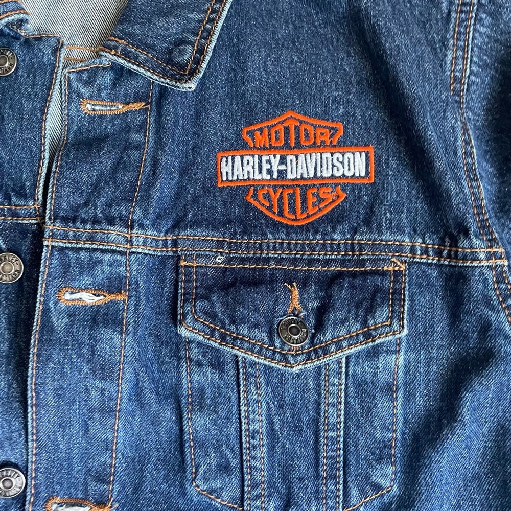 Harley Davidson Men’s Denim Jacket in Sz Xl 
Jacket only worn a few times - Picture 10 of 10
